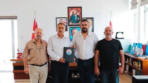Gazimağusa Belediyesi 4. Etap Kanalizasyon Hatları için sözleşme imzaladı