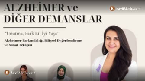 Gazimağusa'da Alzheimer farkındalık etkinliği düzenlenecek