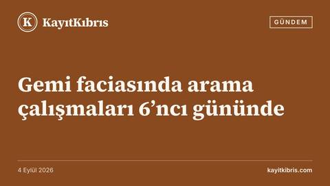 Gemi faciasında arama çalışmaları 6’ncı gününde