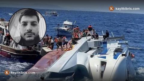 Girne açıklarındaki deniz kazasında ölenin kimliği: Mehmet Bayhan