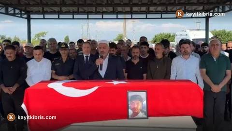 Girne açıklarındaki gemi kazasında ölen Özgür Gönül Tarsus'ta toprağa verildi