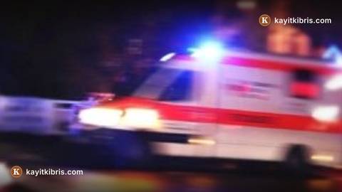 Girne'de 3 yaşındaki çocuk ikinci kattan düşerek yaralandı