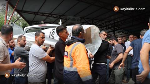 Girne'de batan gemide hayatını kaybeden 2 kişi Hatay'da defnedildi