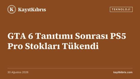 GTA 6 Tanıtımı Sonrası PS5 Pro Stokları Tükendi