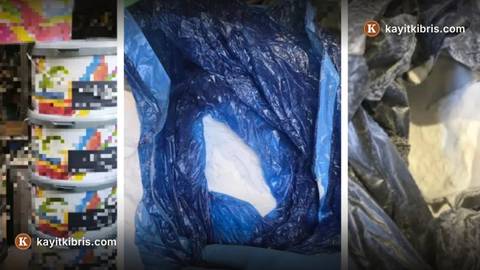 Güney Kıbrıs'ta İsrail'den yatla getirilen 126 kilo uyuşturucu ele geçirildi