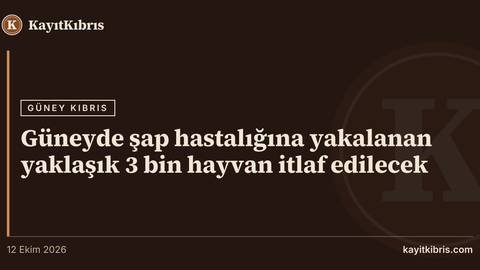 Güneyde şap hastalığına yakalanan yaklaşık 3 bin hayvan itlaf edilecek