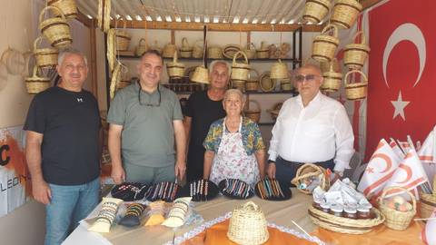 Güzelyurt Belediyesi İstanbul'daki el sanatları festivalinde