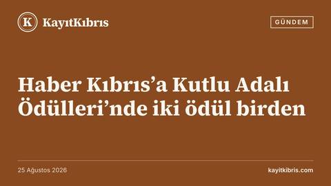 Haber Kıbrıs’a Kutlu Adalı Ödülleri’nde iki ödül birden