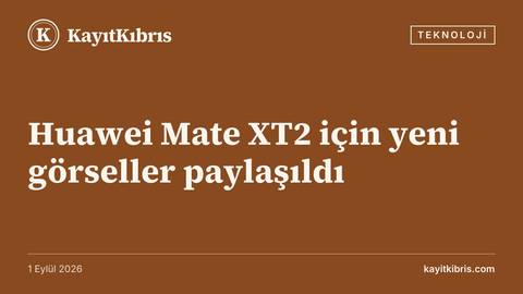 Huawei Mate XT2 için yeni görseller paylaşıldı