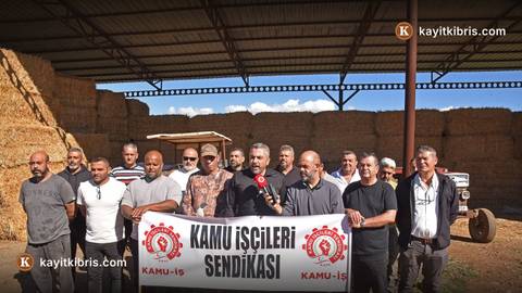 Hür-İş Başkanı Serdaroğlu: Ercan Çiftliği personeli başka yerlere aktarılıyor