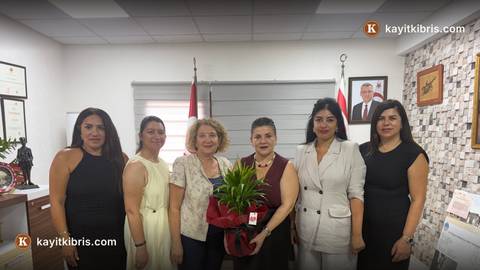 İKD Başkanı Bozkırlı, Yeniboğaziçi Belediye Başkan Vekili'ni ziyaret etti