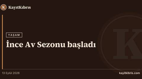 İnce Av Sezonu başladı