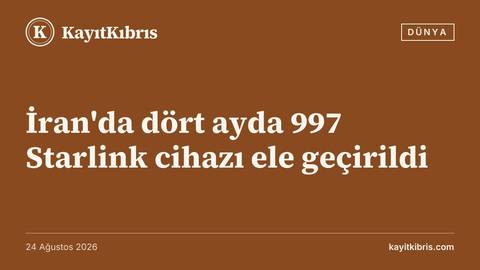 İran'da dört ayda 997 Starlink cihazı ele geçirildi