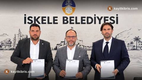İskele'de yapı denetimi için mobil laboratuvar protokolü imzalandı