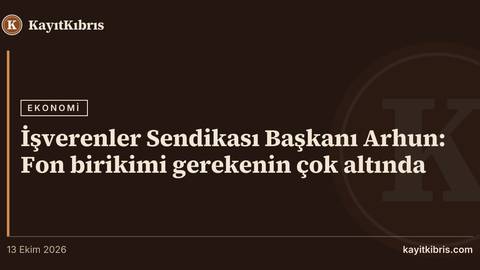 İşverenler Sendikası Başkanı Arhun: Fon birikimi gerekenin çok altında