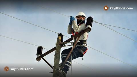 Kalkanlı köyü ve Lara Restoran civarında elektrik kesintisi