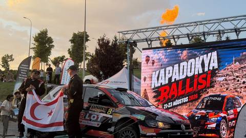 Kapadokya Rallisi'nde KKTC'den dokuz ekip ve KKTOK yarışta