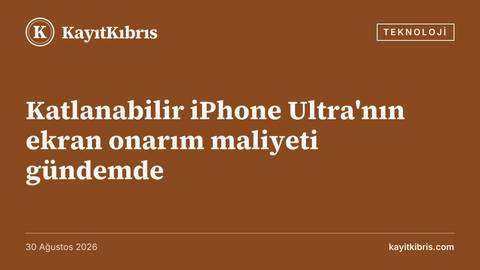 Katlanabilir iPhone Ultra'nın ekran onarım maliyeti gündemde