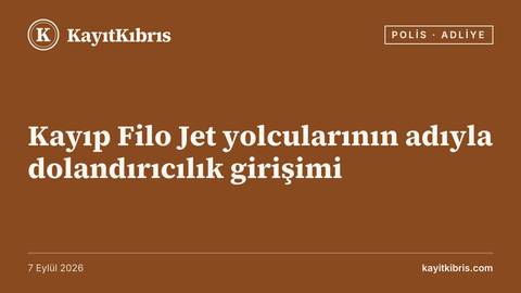 Kayıp Filo Jet yolcularının adıyla dolandırıcılık girişimi