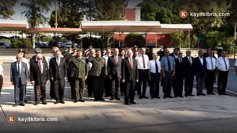 Kıbrıs Türk Emekli Subaylar Derneği 19 Eylül Gaziler Günü'nü kutladı