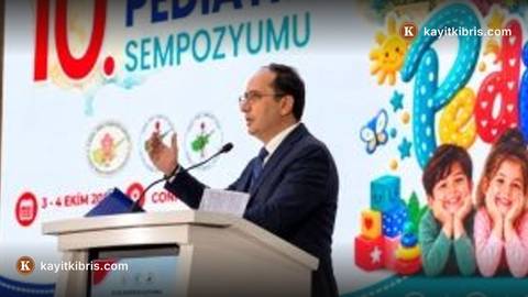Kıbrıs Türk Pediatri Kurumu'na Avrupa Pediatri Bilim Madalyası verildi