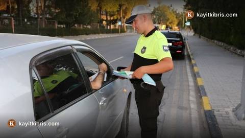 KKTC'de bir haftada 58 trafik kazası: 23 kişi yaralandı, 3.363 sürücü rapor edildi