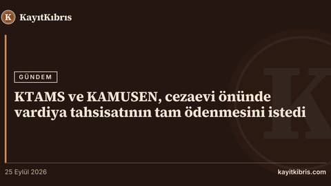 KTAMS ve KAMUSEN, cezaevi önünde vardiya tahsisatının tam ödenmesini istedi