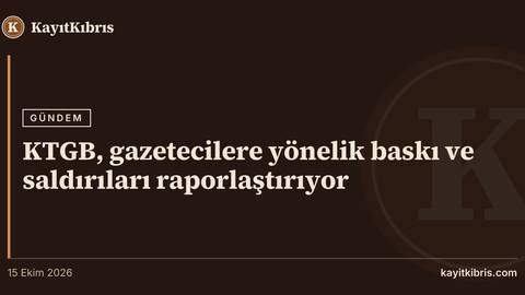 KTGB, gazetecilere yönelik baskı ve saldırıları raporlaştırıyor