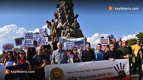 KTOEÖS, Gazimağusa merkez ve çevre okullarında grev yaptı