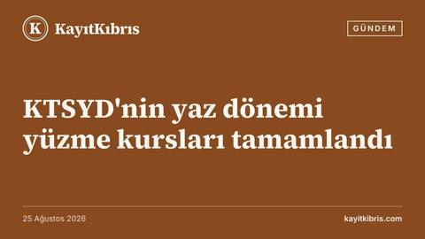 KTSYD'nin yaz dönemi yüzme kursları tamamlandı