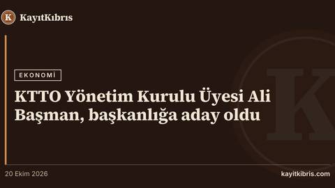 KTTO Yönetim Kurulu Üyesi Ali Başman, başkanlığa aday oldu