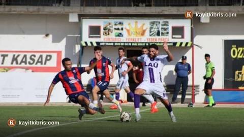 Lefke, deplasmanda Yeniboğaziçi'ni 1-0 mağlup etti