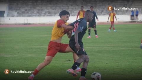 Lefkoşa'da oynanan maç 3-3 berabere bitti