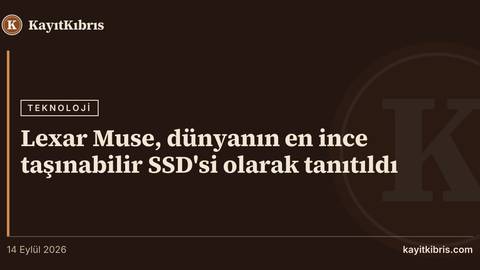 Lexar Muse, dünyanın en ince taşınabilir SSD'si olarak tanıtıldı
