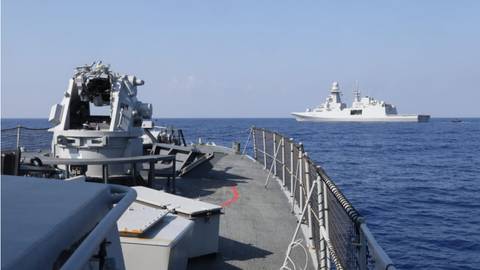 Limasol açıklarında beş ülkeli "Cyprus Arrow" tatbikatı yapıldı