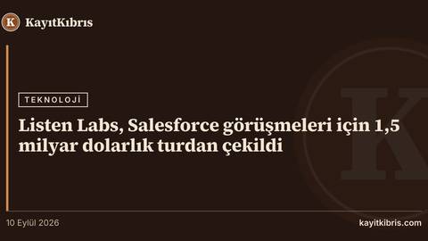 Listen Labs, Salesforce görüşmeleri için 1,5 milyar dolarlık turdan çekildi