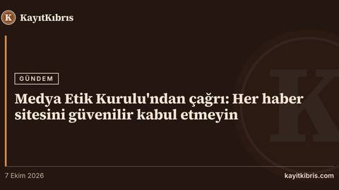 Medya Etik Kurulu'ndan çağrı: Her haber sitesini güvenilir kabul etmeyin