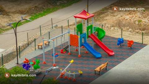 Mehmetçik Büyükkonuk Belediyesi Sazlıköy'de yeni parkı hizmete açtı