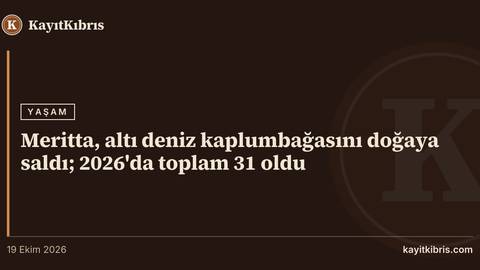 Meritta, altı deniz kaplumbağasını doğaya saldı; 2026'da toplam 31 oldu