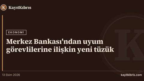 Merkez Bankası'ndan uyum görevlilerine ilişkin yeni tüzük