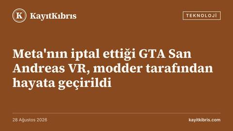 Meta'nın iptal ettiği GTA San Andreas VR, modder tarafından hayata geçirildi