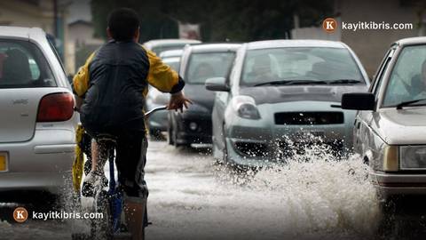 Meteoroloji Dairesi'nden yarın saat 18.00'e kadar kuvvetli yağış uyarısı