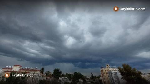 Meteoroloji'den 12.00-17.00 arası kuvvetli sağanak uyarısı