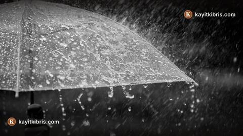 Meteoroloji'den bugün 11.00-17.00 arası sağanak uyarısı