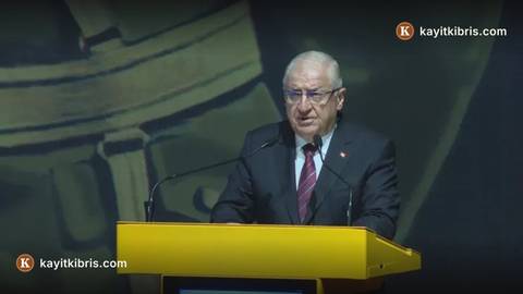 Milli Savunma Bakanı Güler: Kıbrıs Türkü'ne yönelik sindirme politikası sürüyor