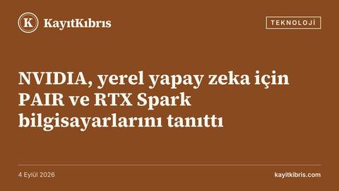 NVIDIA, yerel yapay zeka için PAIR ve RTX Spark bilgisayarlarını tanıttı