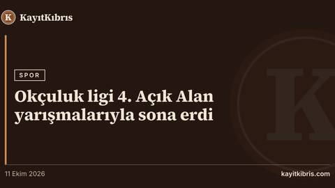 Okçuluk ligi 4. Açık Alan yarışmalarıyla sona erdi
