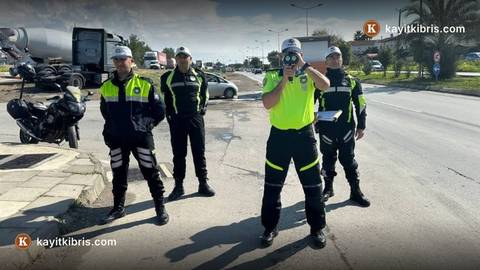 Polis raporu: KKTC'de bir haftada 58 trafik kazası, 23 kişi yaralandı