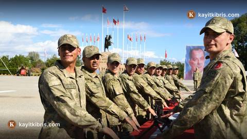 Sonbahar 1'inci Dönem Celbi acemi erleri ant içti
