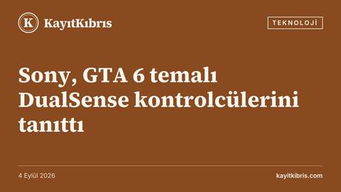 Sony, GTA 6 temalı DualSense kontrolcülerini tanıttı